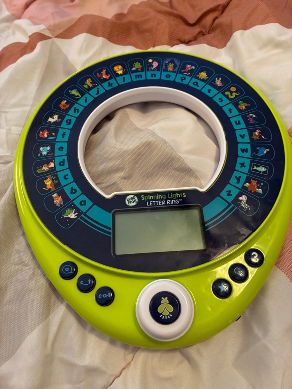 LeapFrog Spinning Lights Letter Ring